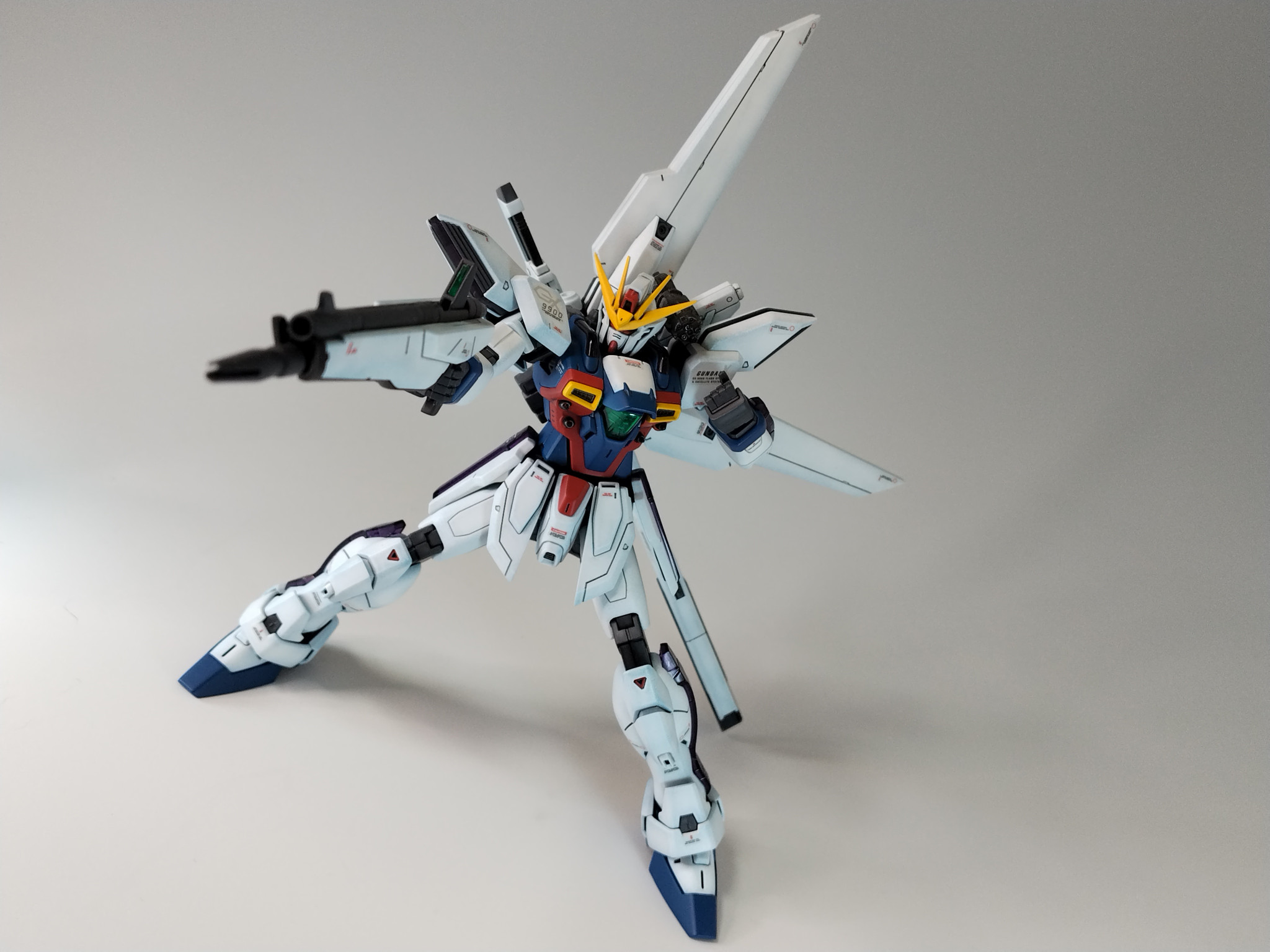 MG ガンダムX｜自宅警備員mk-8さんのガンプラ作品｜GUNSTA（ガンスタ）