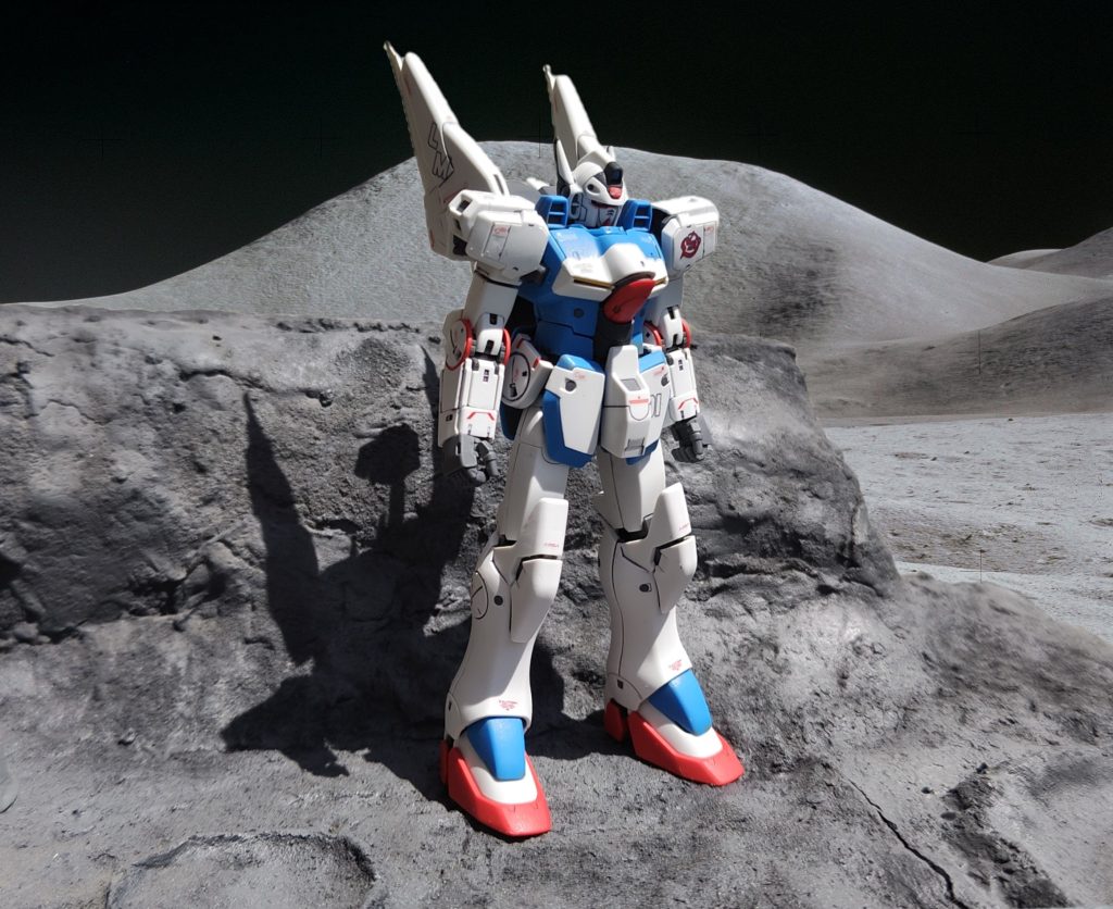 本編駐機状態から月面画像は全てNASAのフリー画像をいつも漁ってます。