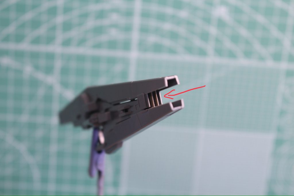 ダイダルバズーカの砲口にはMSGのダクトノズルのパーツを付けてディテールアップしています。普段陰で見えないため目立ちませんw