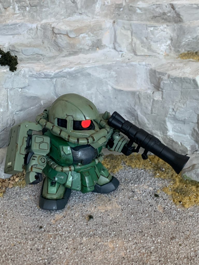 BB戦士ザクⅡ–5枚目/制作者：rairu4463