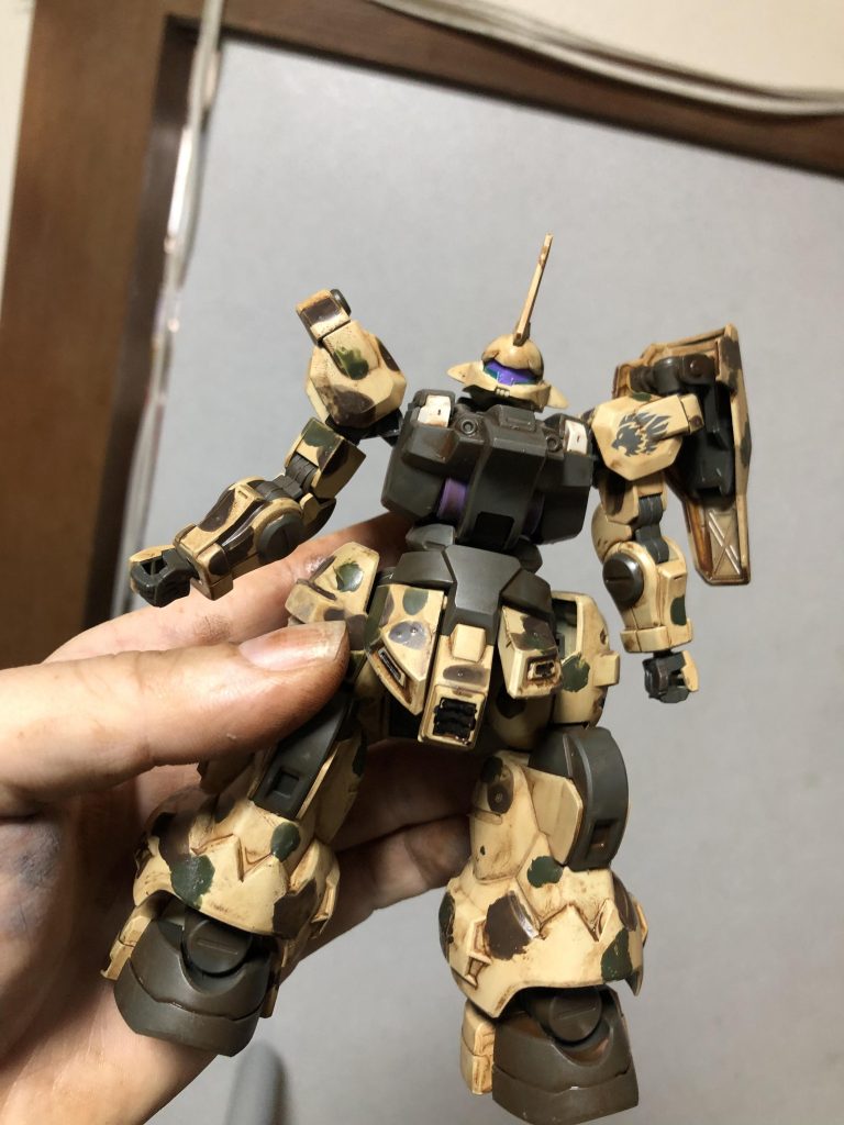 mr.ウェザリングカラーで仕上げました