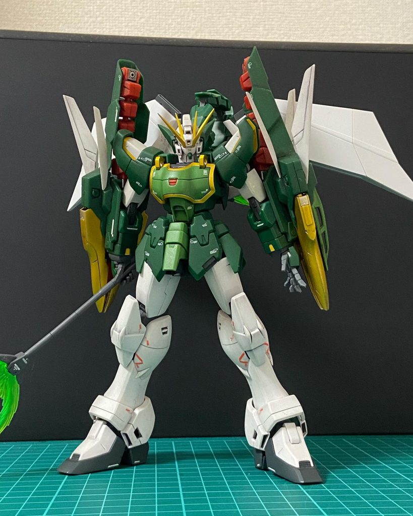 ウイングが大きく広がり存在感が出ました!