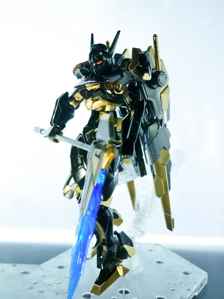 持っているビームサイズはお察しの通りですwあのクソデカビームブレードみた時から絶対やってやろうと思ってましたw