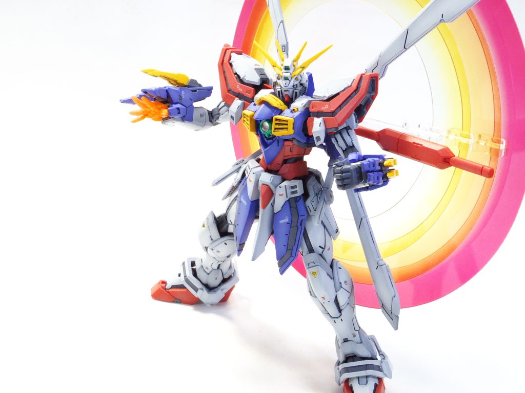 RG ゴッドガンダム–5枚目/制作者：gunplacraft
