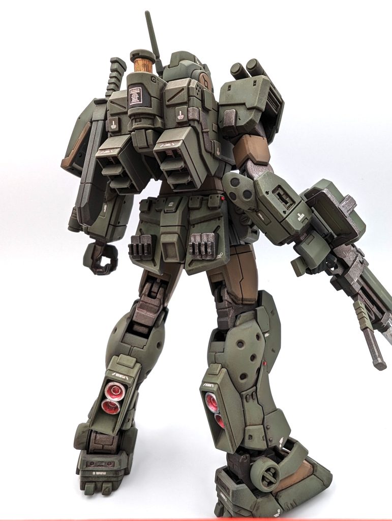 後悔残るところも多いですが、元々渋い機体がさらに渋く(地味に)なったのかなと思います