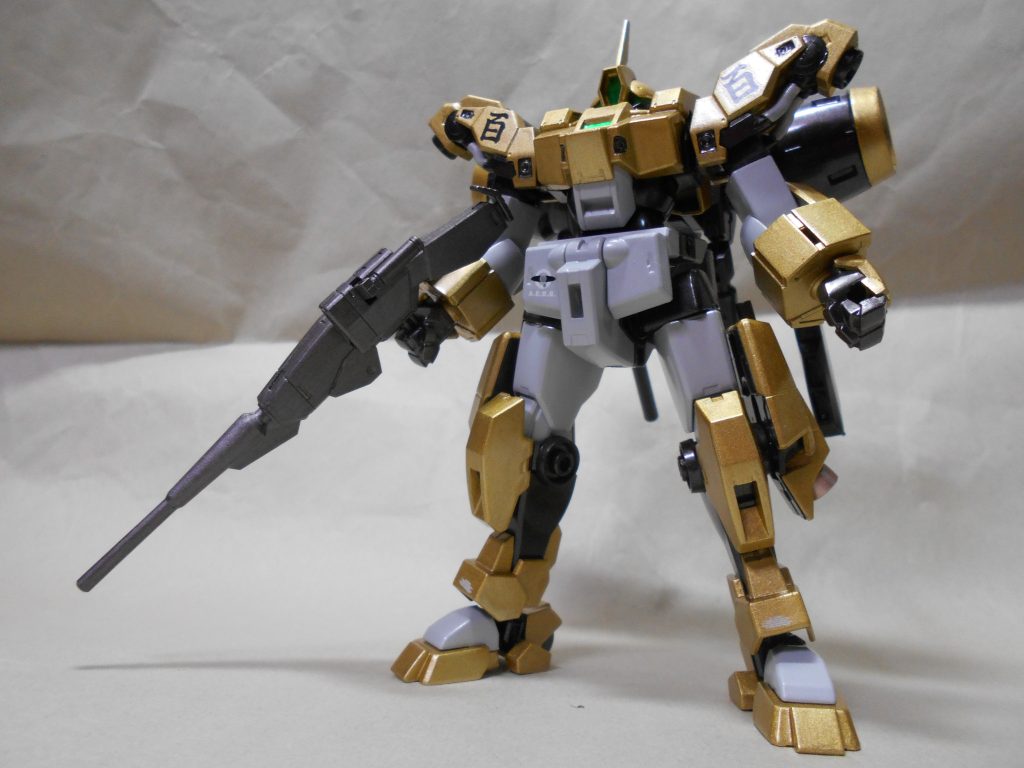 デミハーディングを金色で塗ってみました。