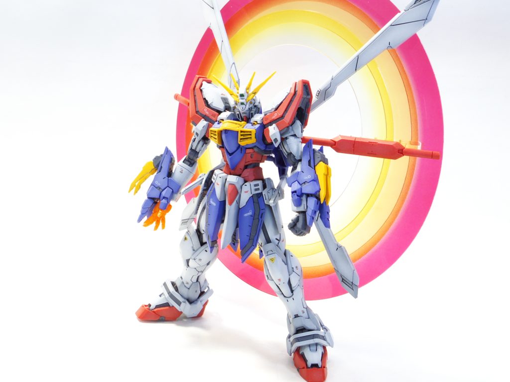 RG ゴッドガンダム–4枚目/制作者：gunplacraft