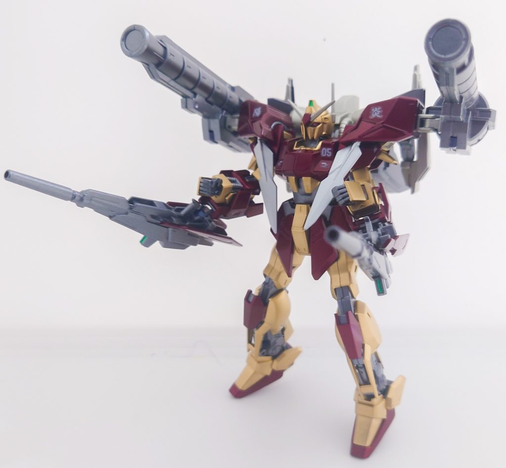 全武装展開状態!