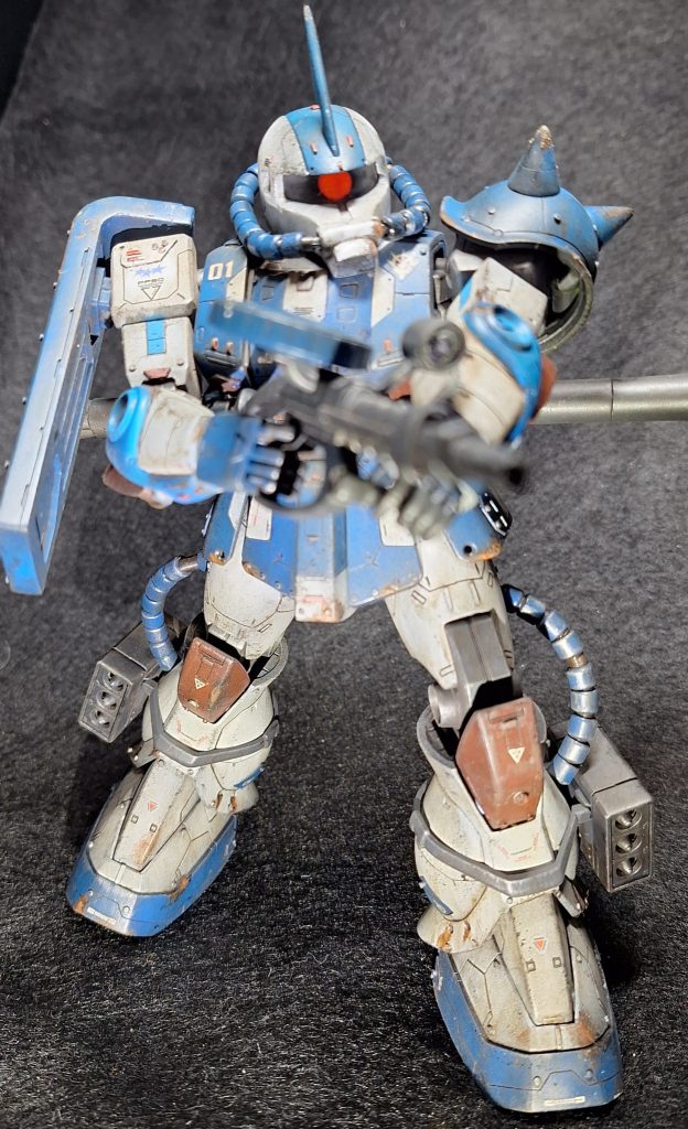 MG　ザクⅡver1.0　瀧川カラー汚し塗装–3枚目/制作者：@feiru777