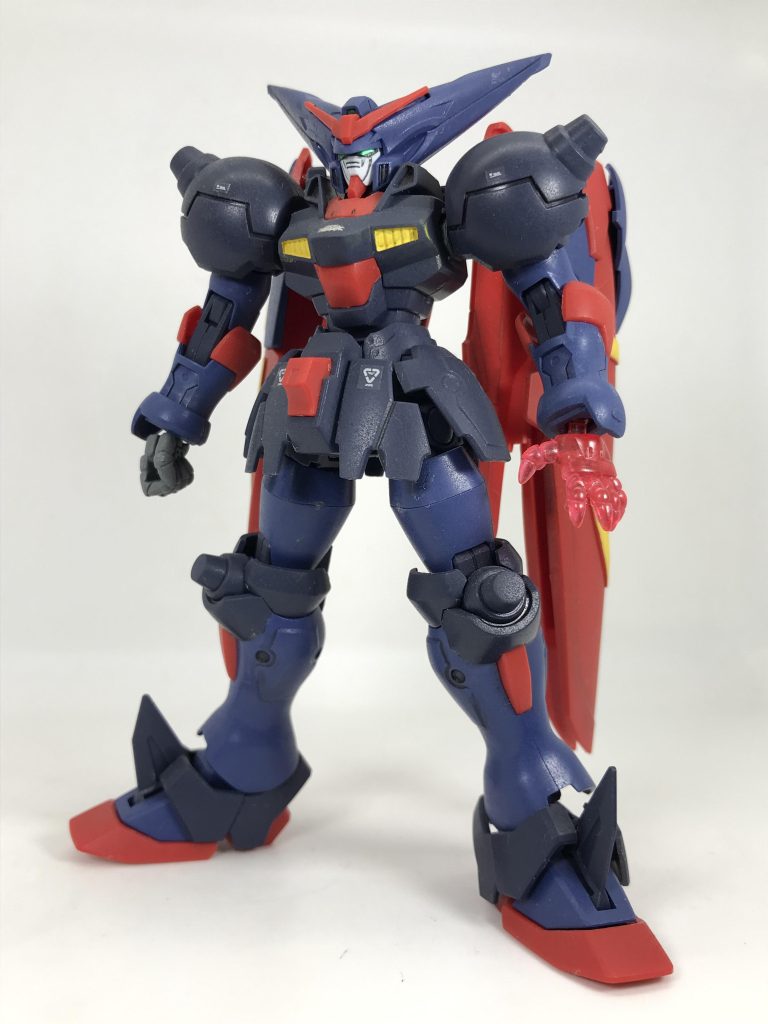 つや消しのみの状態 ウェザリング前 その1黄色部分はガンダムマーカーで塗ってるかも?