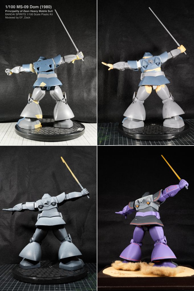 1/100 MS-09 DOM ドム (1980)–5枚目/制作者：EF_Dock