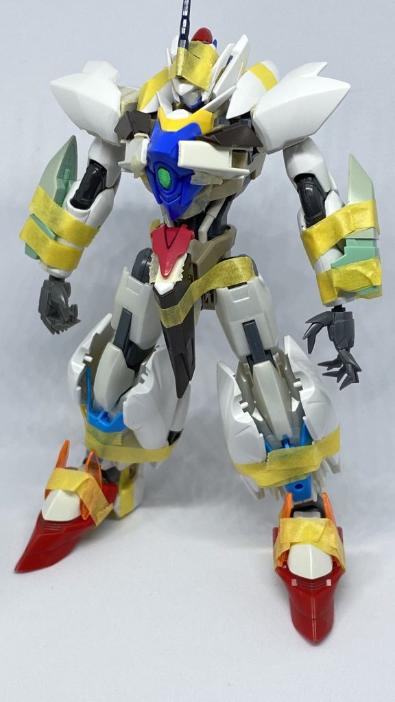 コンセプトを決めて着手した頃は殆ど別物(友人曰くKMFにしか見えない)でしたw