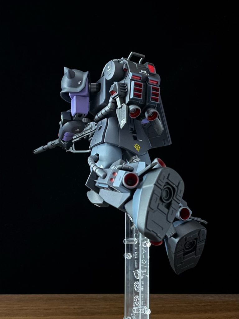 MSV箱絵ポーズで。足裏塗ってないのがバレますね。。MSVシリーズ増やしていきたいです。