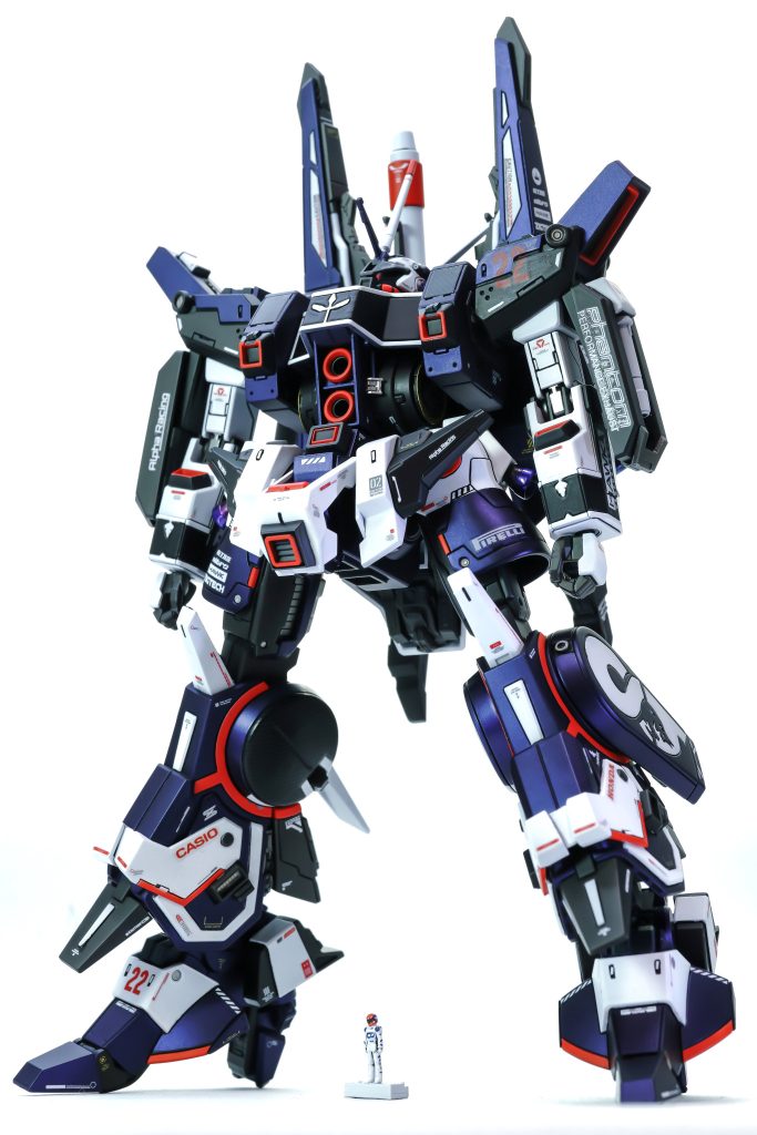 今回大きく改修した所は足と腰です👍足をハイヒール化して25mmほど延長させウエストを細くしてスタイリッシュなフォルムに仕上げました😊