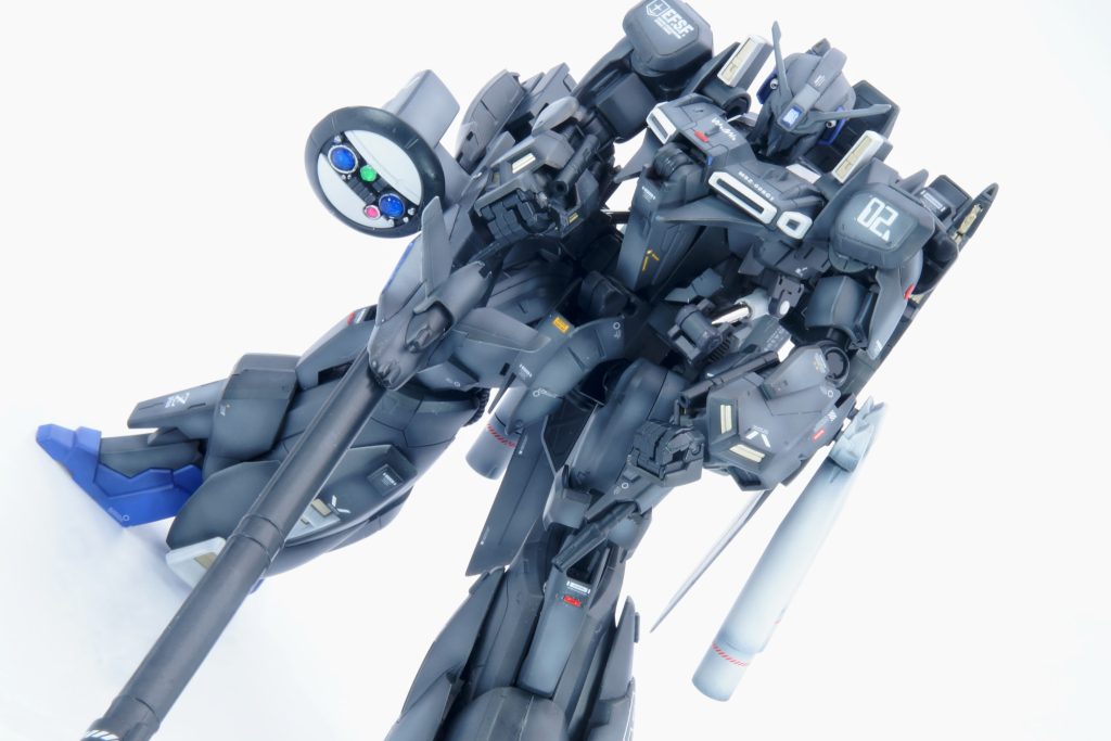 ジャーマングレー四色でカラーモジュレーション塗装です