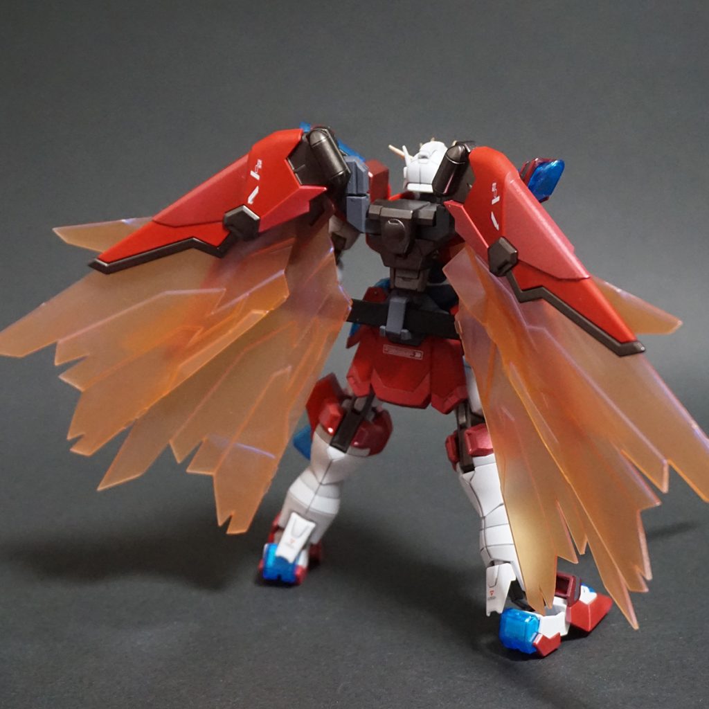 HG 神バーニングガンダム–3枚目/制作者：@Under_NM_Design