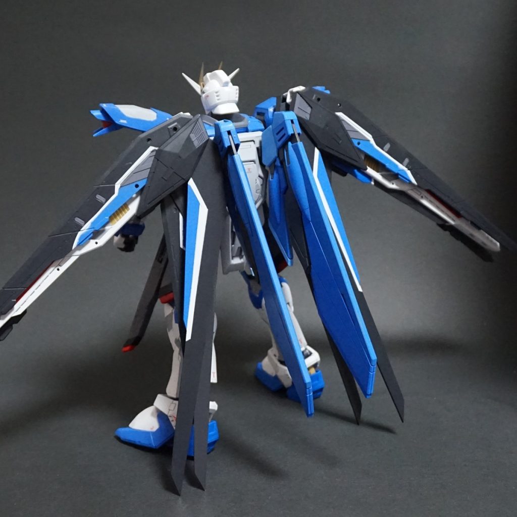 FULL MECHANICS ライジングフリーダムガンダム–3枚目/制作者：@Under_NM_Design