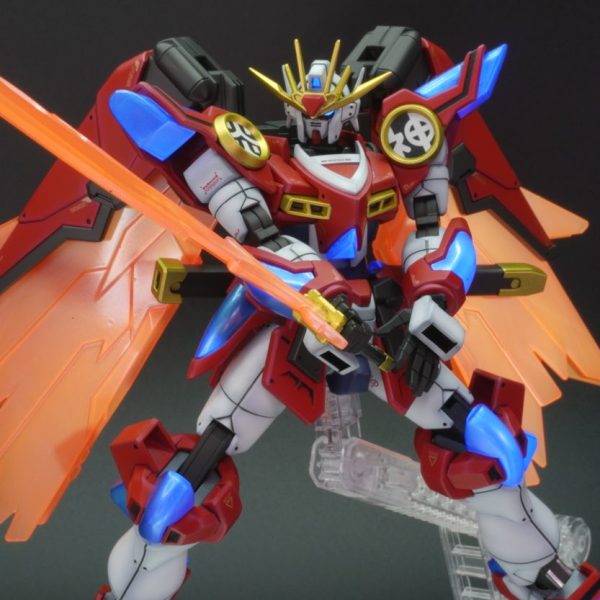 HG 神バーニングガンダム グラデ塗装