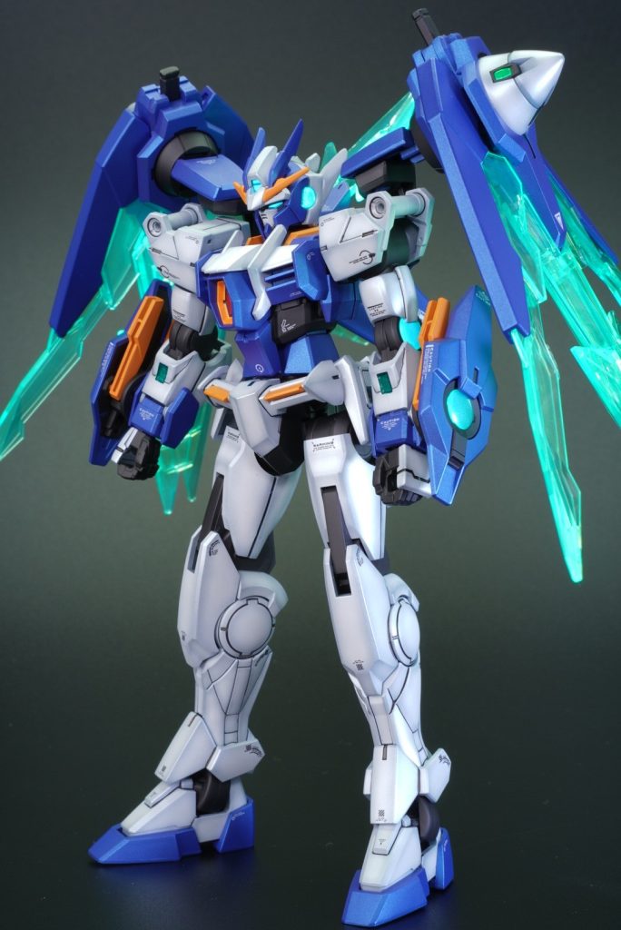 HG ガンダムダブルオーダイバーアーク グラデ塗装