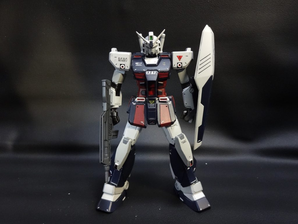 本家HGではできないS字立ちにしただけでもうアレックスに見えないですね(笑)