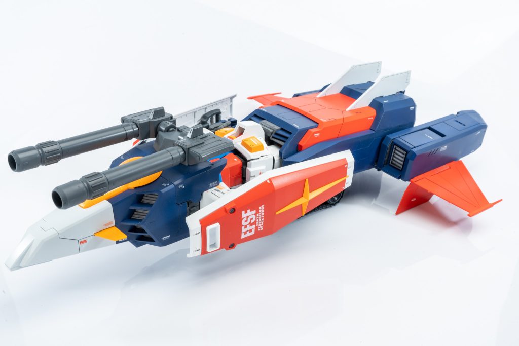 MG ガンダムver. 2.0 + Gファイター–3枚目/制作者：まるお