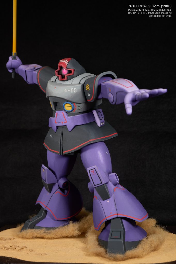 1/100 MS-09 DOM ドム (1980)–3枚目/制作者：EF_Dock