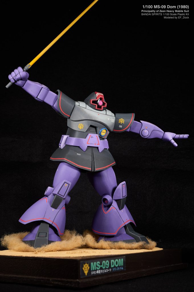 1/100 MS-09 DOM ドム (1980)–4枚目/制作者：EF_Dock
