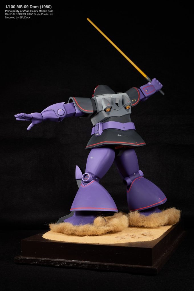 1/100 MS-09 DOM ドム (1980)–5枚目/制作者：EF_Dock