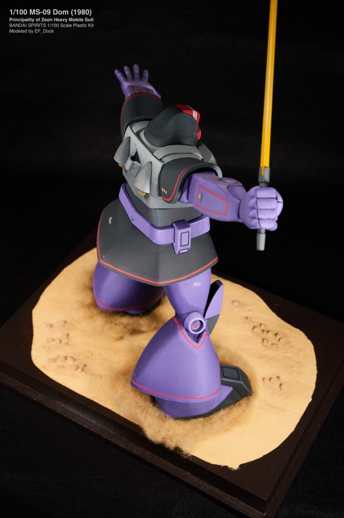 1/100 MS-09 DOM ドム (1980)–7枚目/制作者：EF_Dock