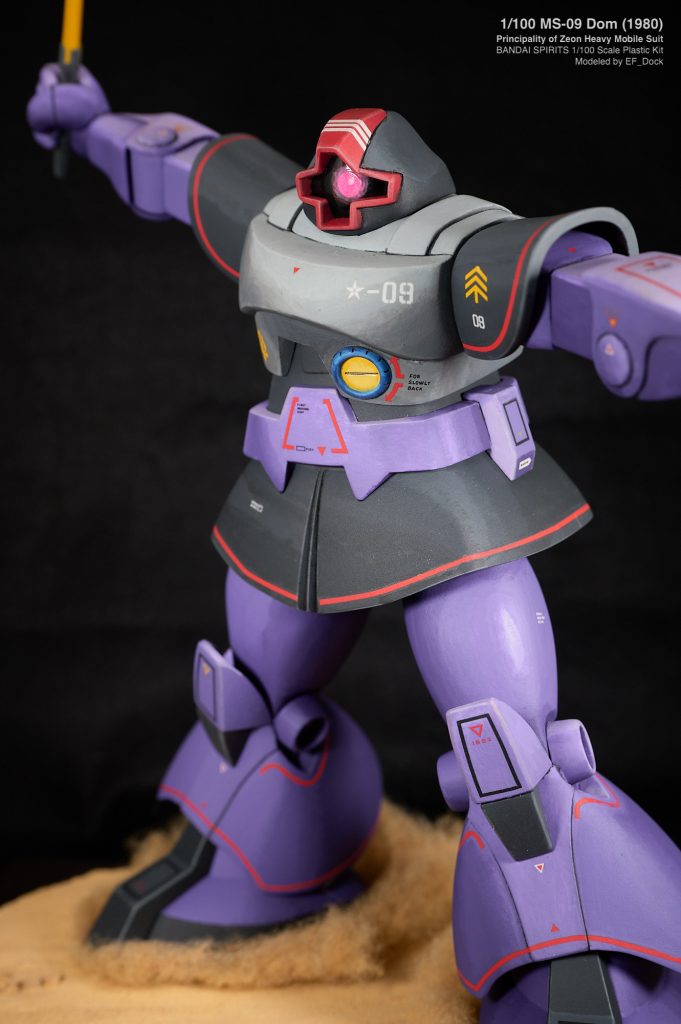 1/100 MS-09 DOM ドム (1980)–9枚目/制作者：EF_Dock