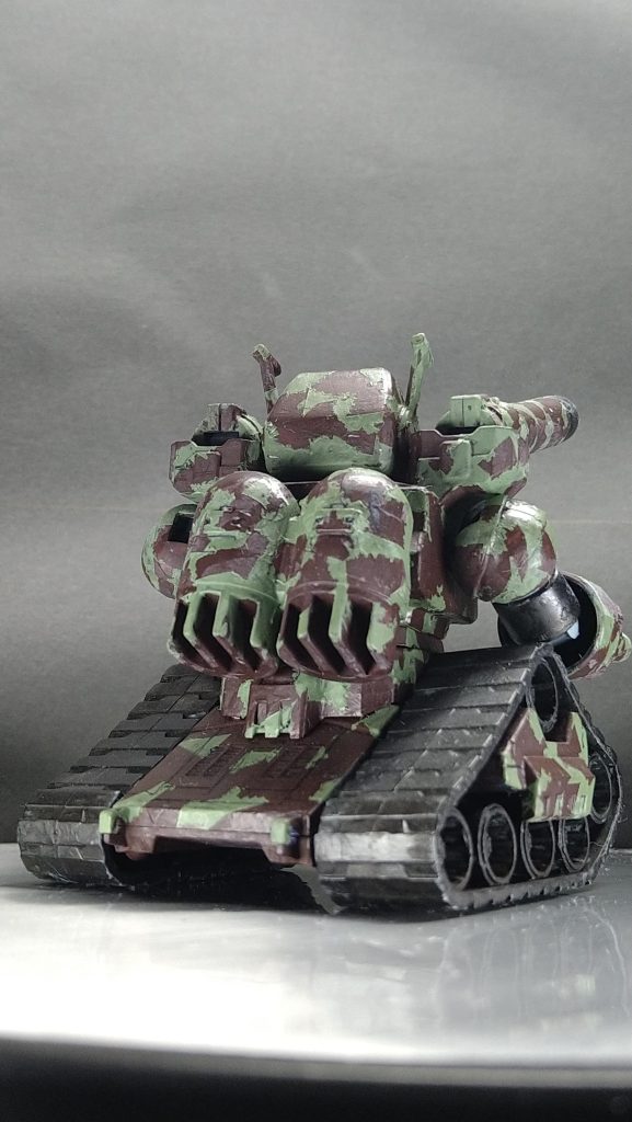 背面までバッチリ塗り分けました！