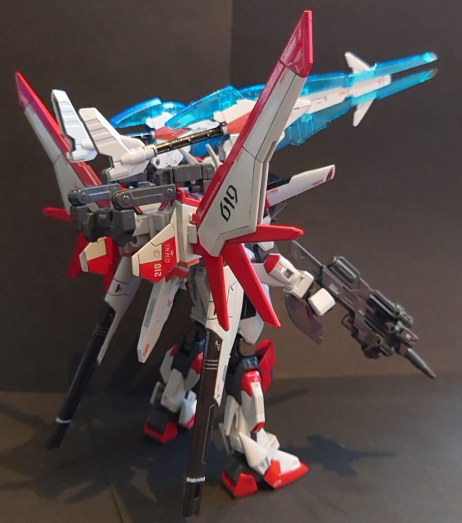 何かのアーム拡張パーツで無改造でくっついてます。なんのパーツかは忘れた。