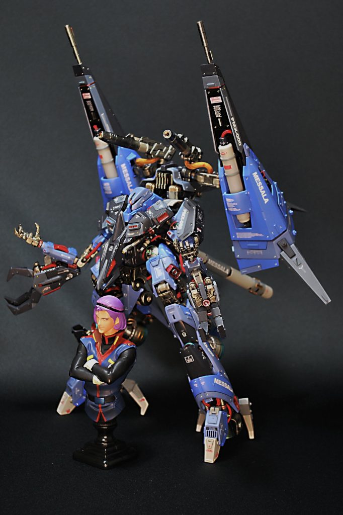 シロッコのフィギュアを置いて。