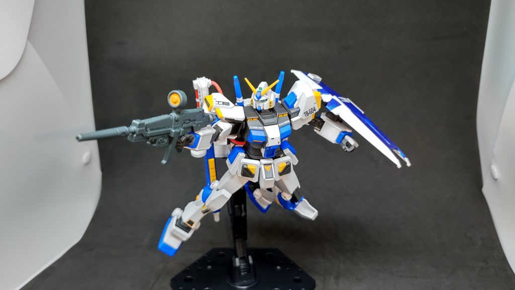 Bst装備での戦闘をイメージして。「宇宙 閃光の果てに···」作中では、実はこの形態は出てこないんですよね···