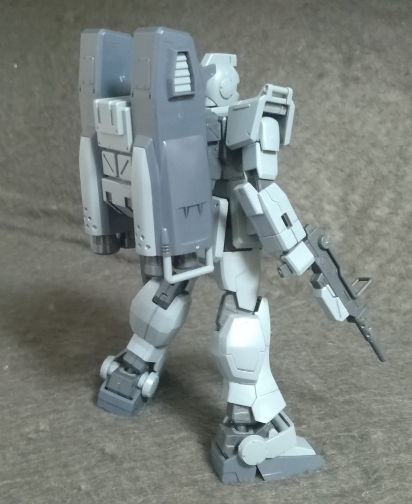 パラシュートパック装備状態