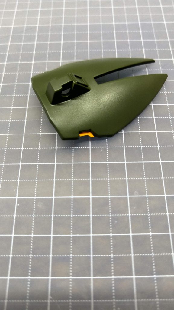 製作途中のオリジナルディテールのアップ。かなり気に入ったので、今後の作品の標準デザインにしたいと思ってます。