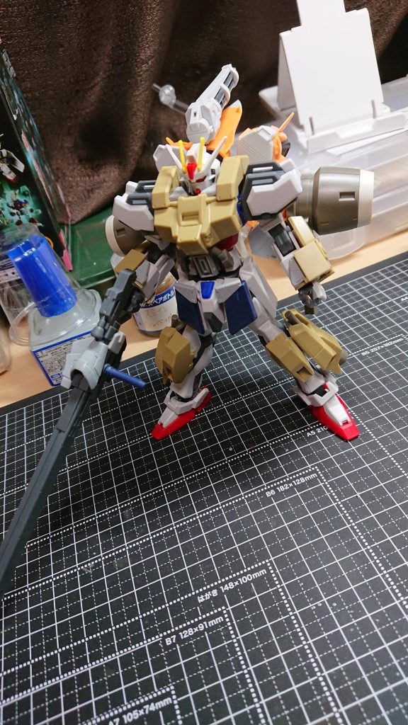 制作初期はガンバレル使うつもりでしたが路線変更しました～