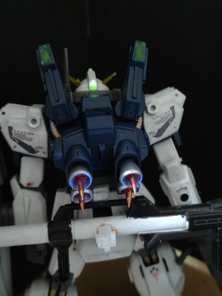 バーニアにニードル刺してみたこれはなかなか良い感じになりますね