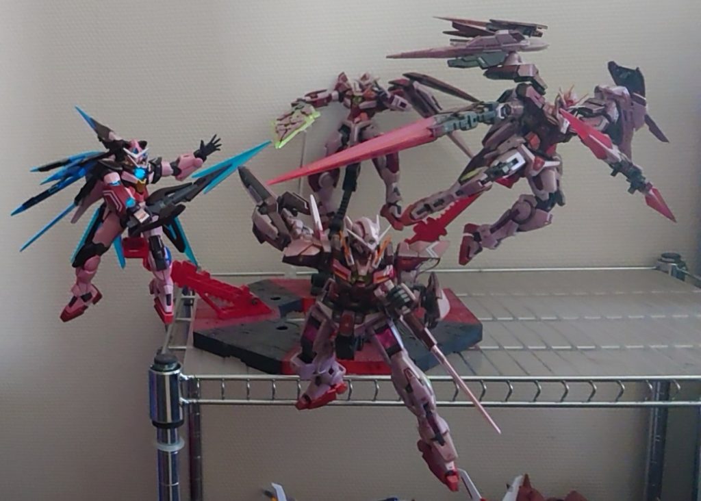 ダブルオーシアクアンタ・トランザムモード–3枚目/制作者:ΚΑΖ