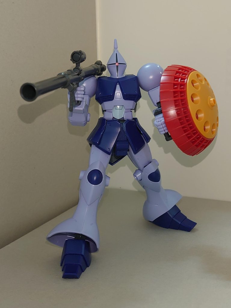 ザクバズーカたえ「およそギャンにふさわしくない装備だとは思いますが、ファーストガンダムで、もしマ・クベの機体とは別に、ある程度の数のギャンが生産されていたら、何機かはザクバズーカを持って出撃していたことは十分に考えられますね」