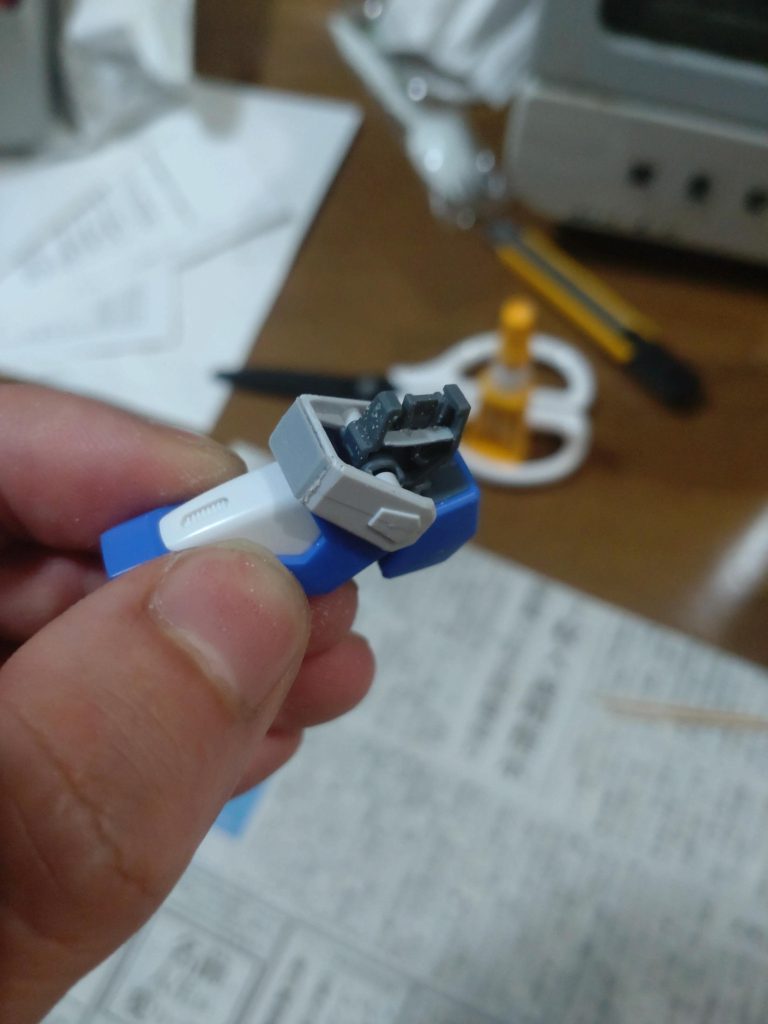 初めてプラ版を使ってディテールアップをしました。