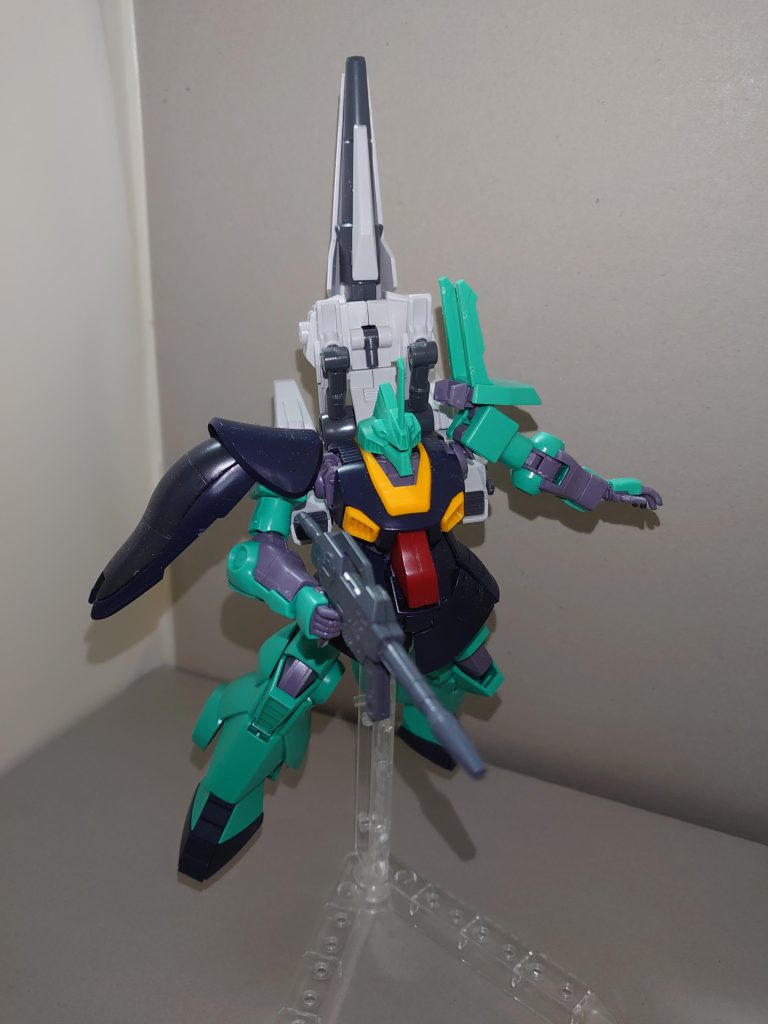 ビームライフル。イヴ「GBNベースガンダムに付属しているものを使いました」