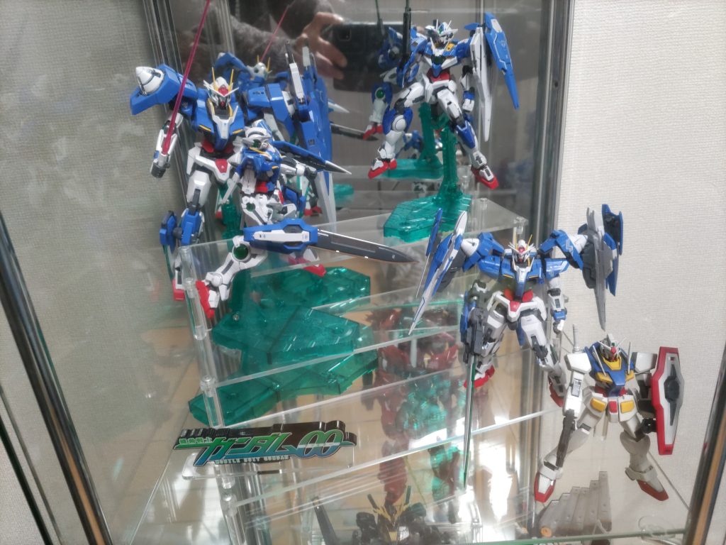 ダブルオーのディスプレイ😀 いつもご覧いただきありがとーございますー。