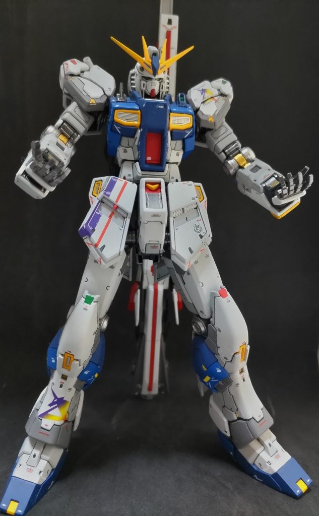 RX-93ff v GUNDAM｜たぁーさんさんのガンプラ作品｜GUNSTA（ガンスタ）