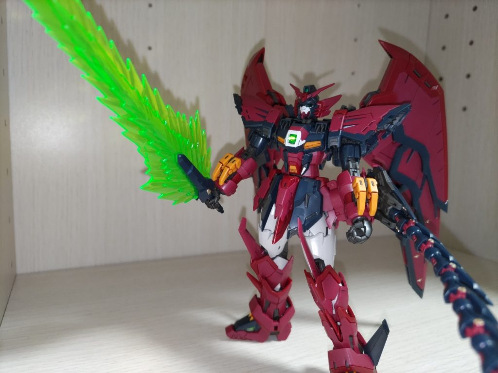 RGガンダムエピオン　部分塗装–2枚目/制作者：いっしー