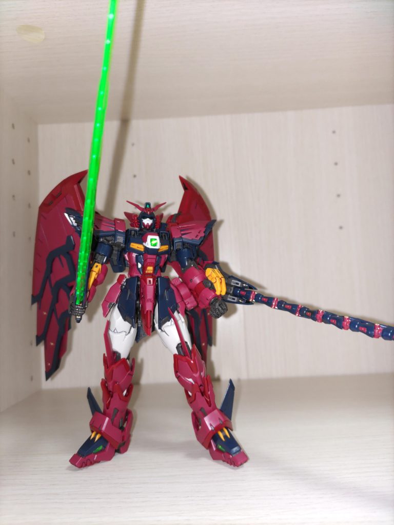 RGガンダムエピオン　部分塗装–3枚目/制作者：いっしー