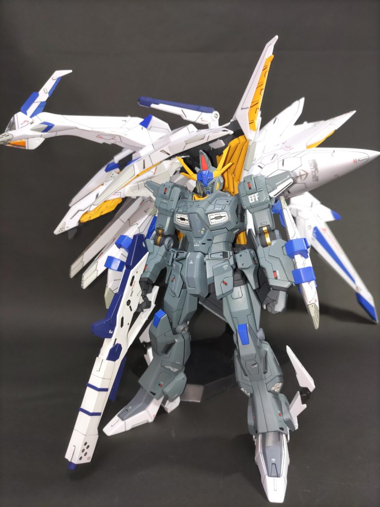 だいぶFAZZになったオディッセウスガンダムとフライトユニット