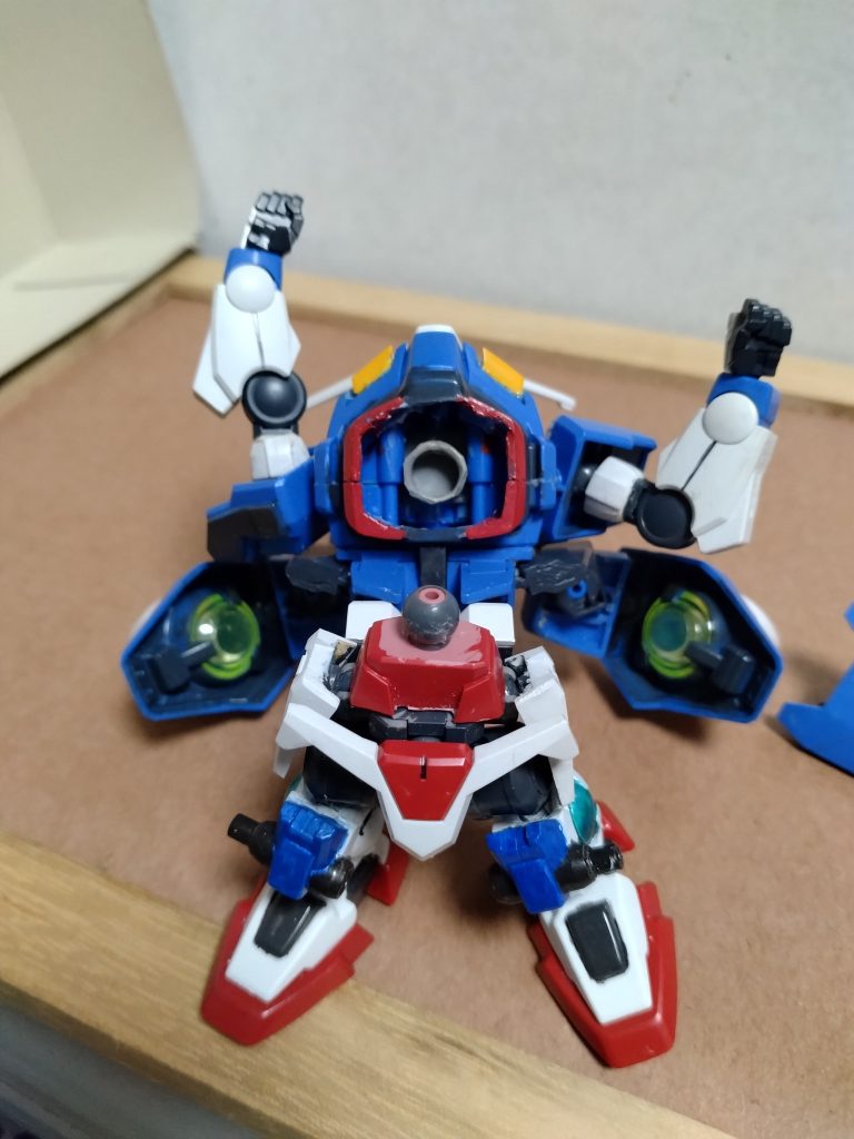 胴体部分は、こんな感じ