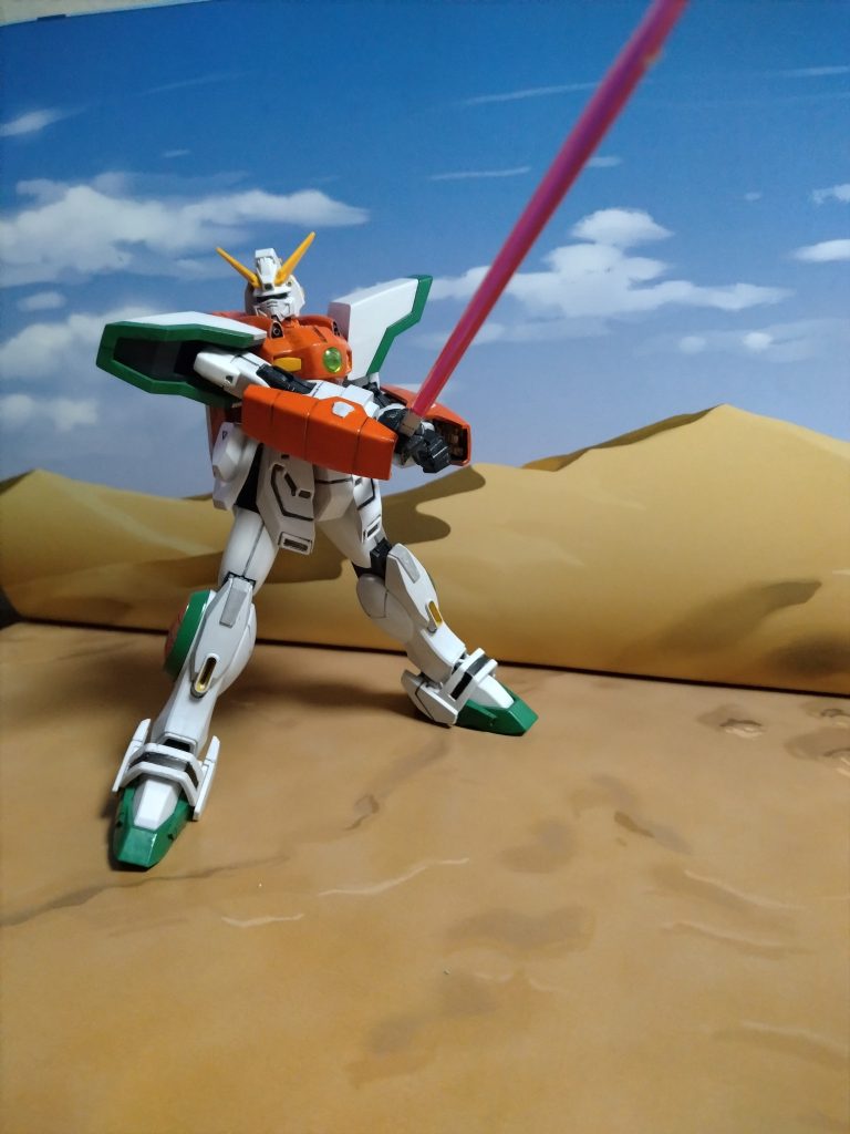 シャイニングガンダム–5枚目/制作者：サト