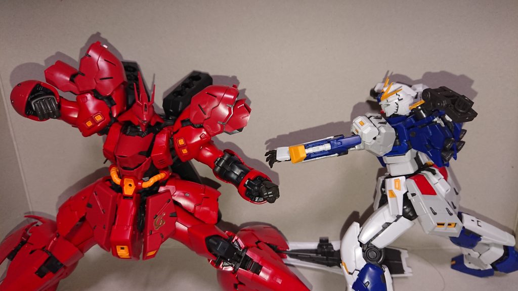 rgffニューガンダム、ffサザビー–2枚目/制作者：kaiha